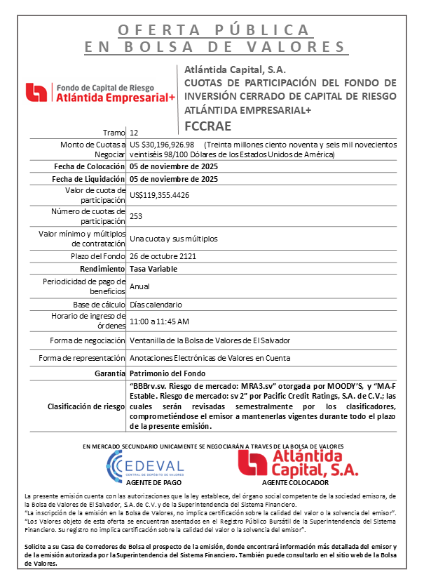 AVISO COLOCACION FCCRAE T12