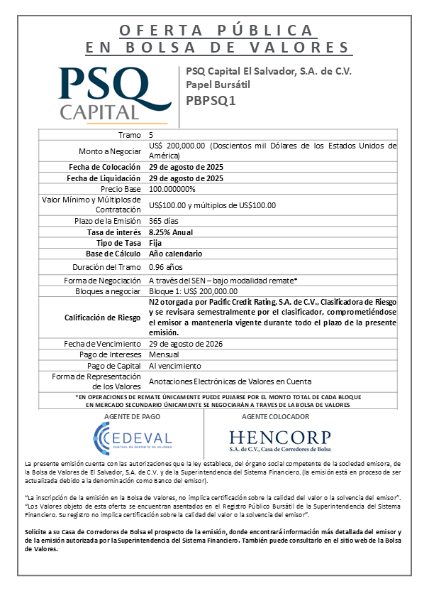 AVISO COLOCACION PBPSQ1 T 5