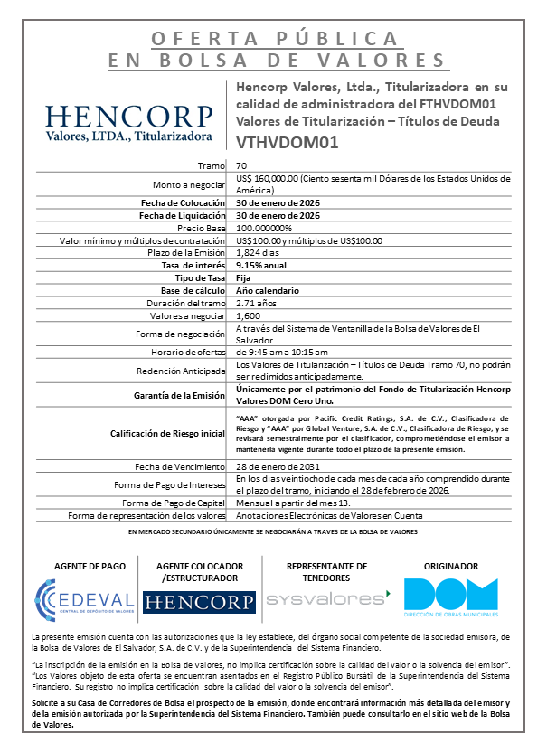 AVISO COLOCACION VTHVDOM01 T70