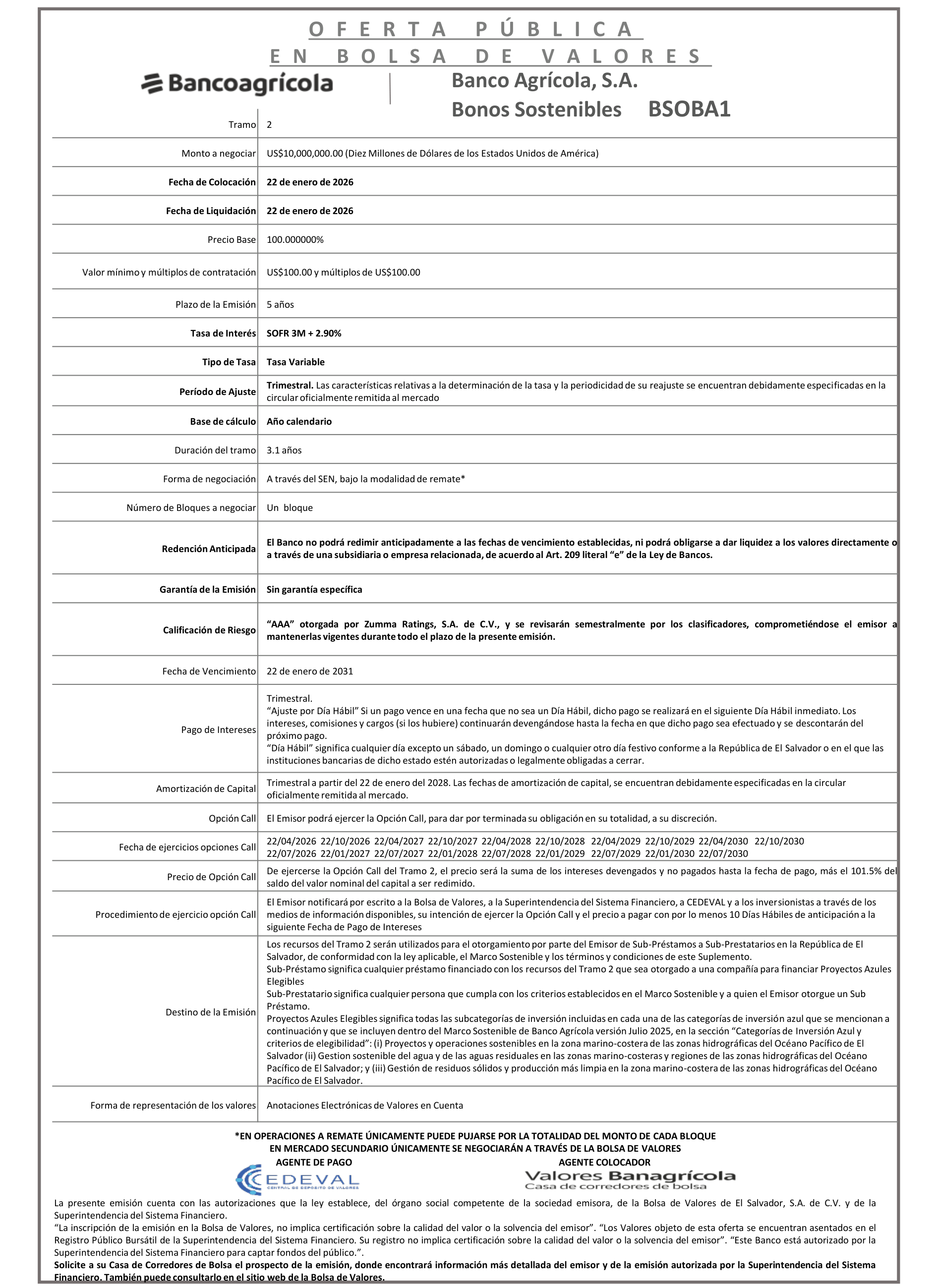 AVISO COLOCACIÓN BSOBA1 Tramo 2