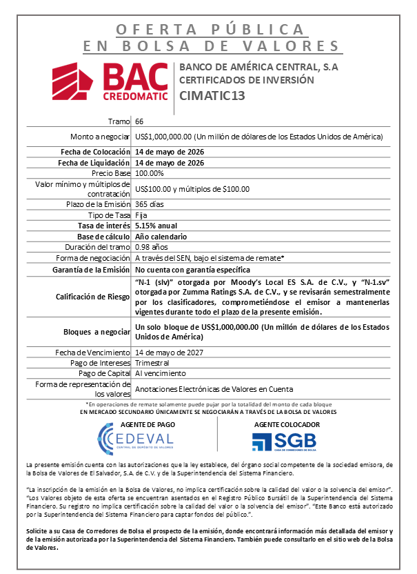 AVISO COLOCACIÓN CIMATIC13 T66