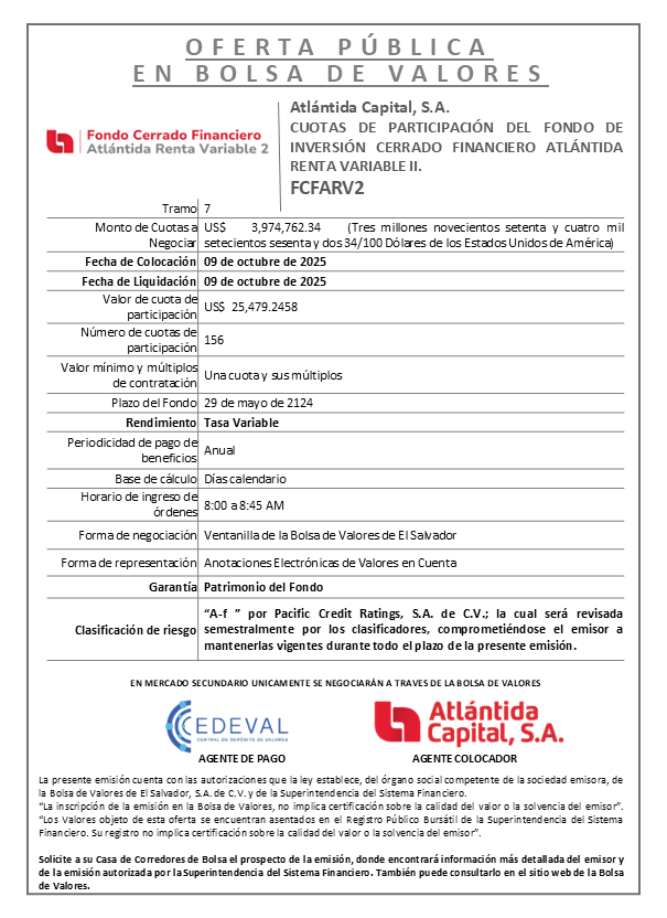 AVISO COLOCACIÓN FCFARV2 T7