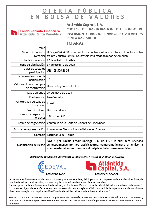AVISO COLOCACIÓN FCFARV2 T8