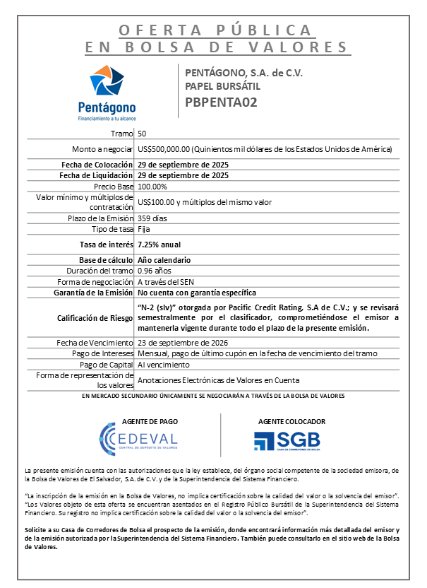 AVISO COLOCACIÓN PBPENTA02 T50