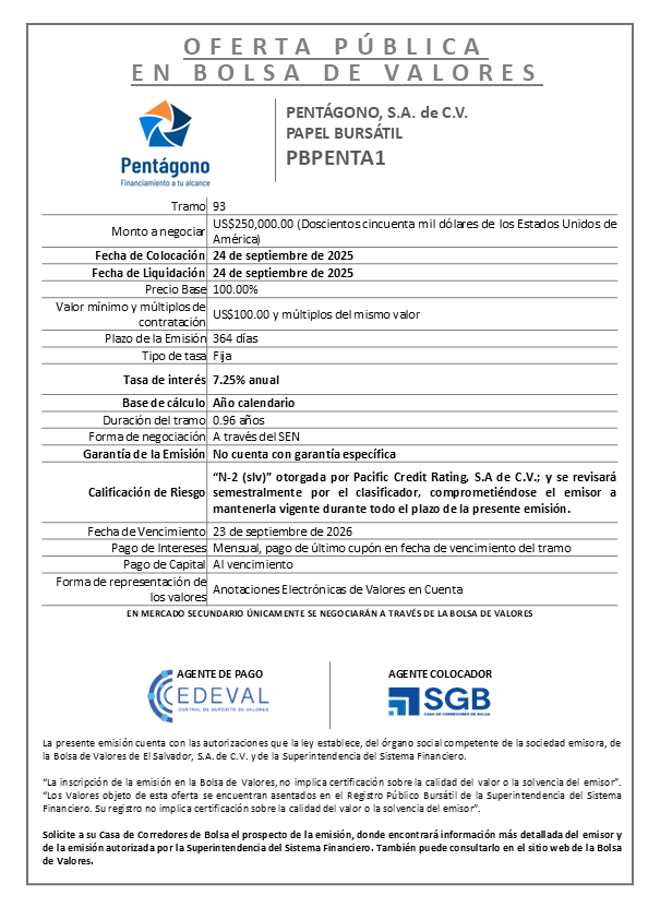 AVISO COLOCACIÓN PBPENTA1 T93