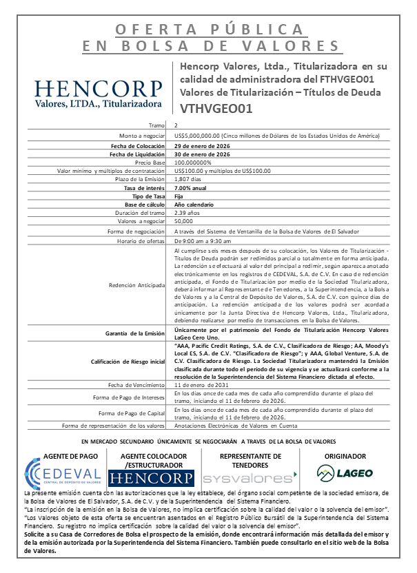 AVISO COLOCACIÓN VTHVGEO01 T2