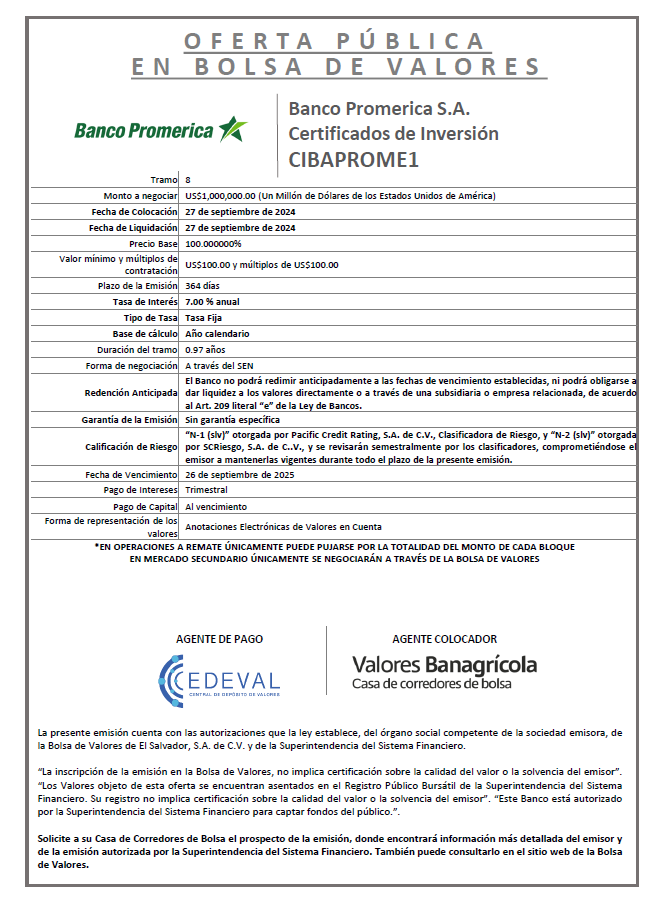 AVISO COLOCACION CIBAPROME1 T 8