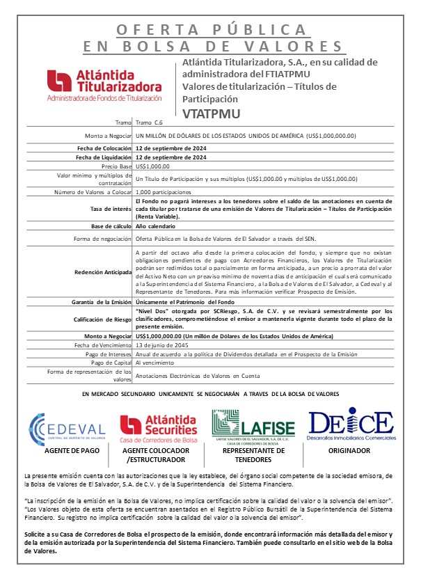 AVISO COLOCACION VTATPMU T C.6