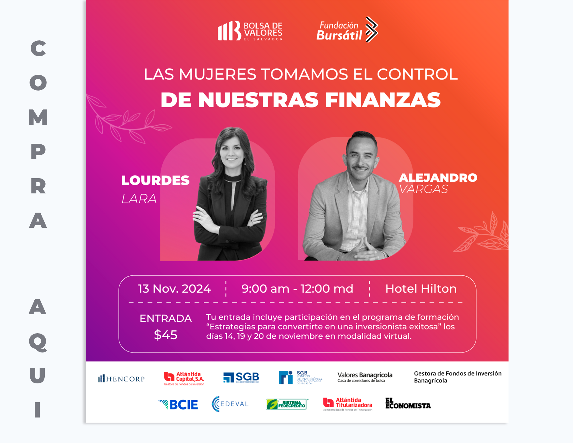 El más grande evento de inversión para mujeres!