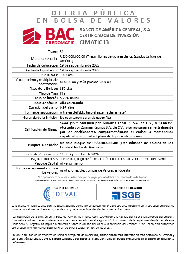 AVISO COLOCACIÓN CIMATIC13 T51